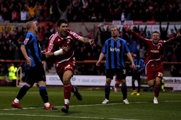 Swindon Town v Charlton Athletic - League One Playoff Semi Final 1st Leg
