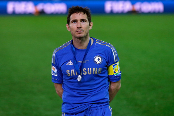 Frank Lampard looks on as Corinthians celebrate